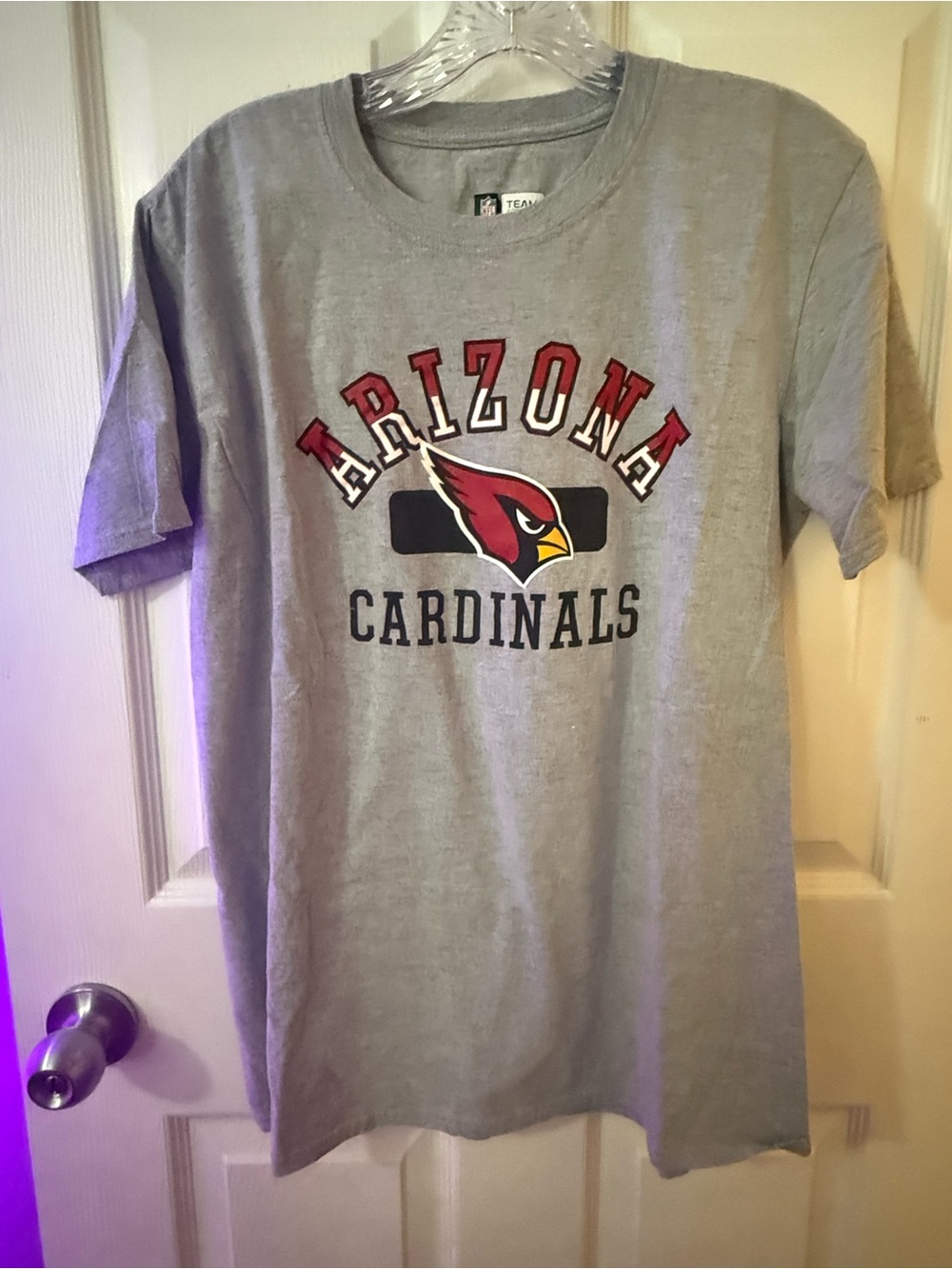 Team Apparel Arizona Cardinals Gray Short Sleeve Tee